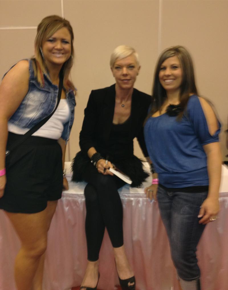 Crystal and Chelsey w/ World Renouned Stylist TABATHA COFFEY!